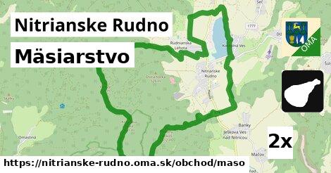 Mäsiarstvo, Nitrianske Rudno