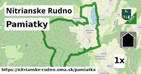 pamiatky v Nitrianske Rudno