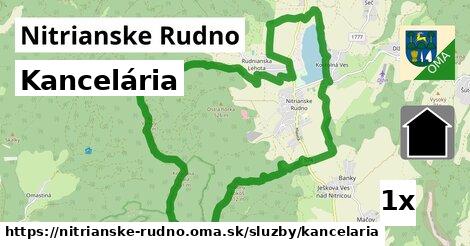 Kancelária, Nitrianske Rudno