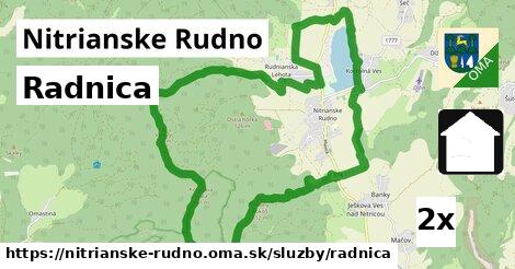 Radnica, Nitrianske Rudno