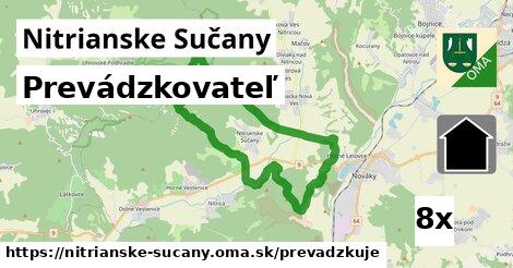 prevádzkovateľ v Nitrianske Sučany