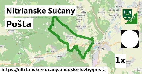 Pošta, Nitrianske Sučany