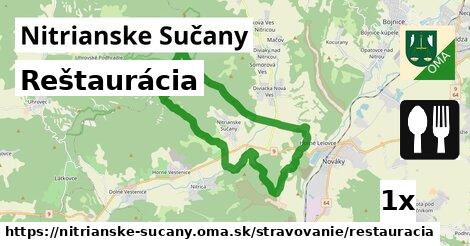 Reštaurácia, Nitrianske Sučany