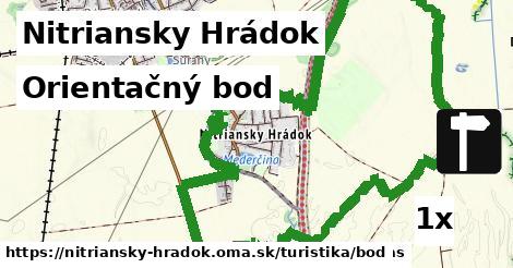 Orientačný bod, Nitriansky Hrádok