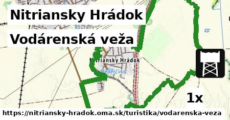 Vodárenská veža, Nitriansky Hrádok