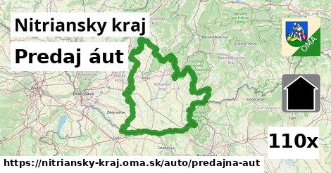 Predaj áut, Nitriansky kraj