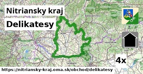 Delikatesy, Nitriansky kraj