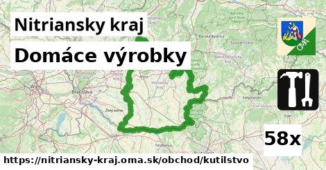 Domáce výrobky, Nitriansky kraj