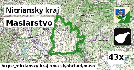 Mäsiarstvo, Nitriansky kraj