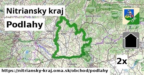 Podlahy, Nitriansky kraj