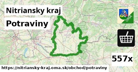 Potraviny, Nitriansky kraj