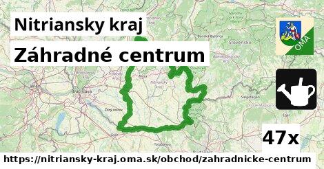 záhradné centrum v Nitriansky kraj