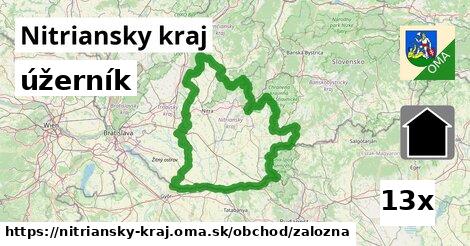 úžerník, Nitriansky kraj