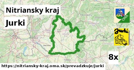 Jurki, Nitriansky kraj