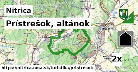 Prístrešok, altánok, Nitrica