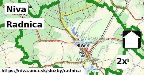 Radnica, Niva