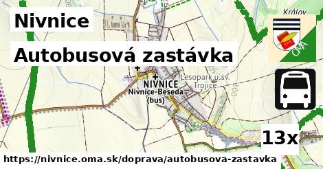 Autobusová zastávka, Nivnice