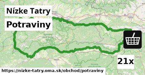 Potraviny, Nízke Tatry