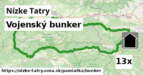 Vojenský bunker, Nízke Tatry