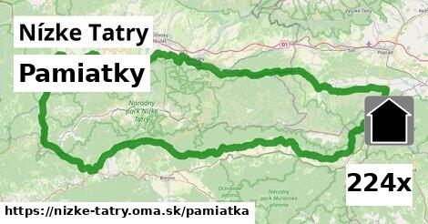 pamiatky v Nízke Tatry