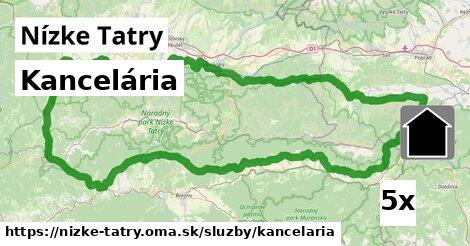 Kancelária, Nízke Tatry