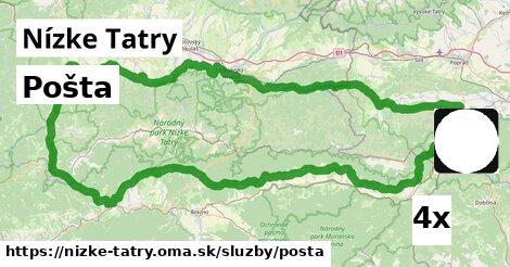 Pošta, Nízke Tatry