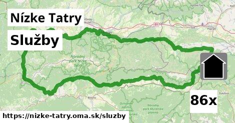 služby v Nízke Tatry