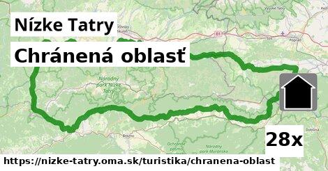 chránená oblasť v Nízke Tatry
