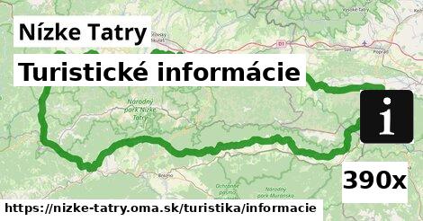 Turistické informácie, Nízke Tatry