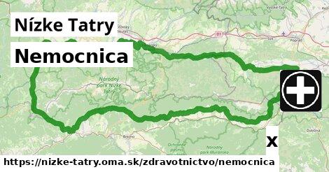 Nemocnica, Nízke Tatry