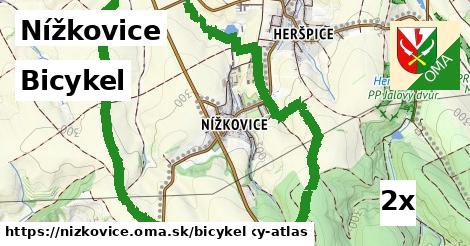 bicykel v Nížkovice