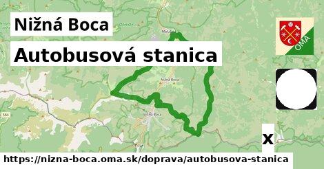 Autobusová stanica, Nižná Boca