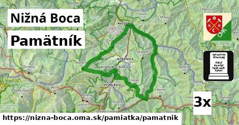 pamätník v Nižná Boca