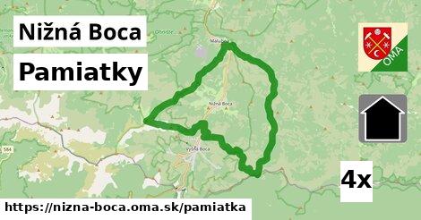 pamiatky v Nižná Boca