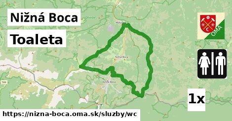 Toaleta, Nižná Boca