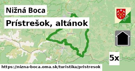 Prístrešok, altánok, Nižná Boca