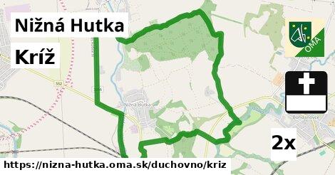 Kríž, Nižná Hutka