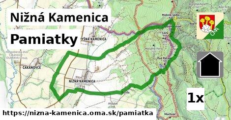 pamiatky v Nižná Kamenica