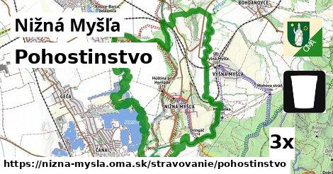pohostinstvo v Nižná Myšľa