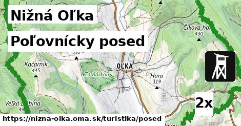 Poľovnícky posed, Nižná Oľka