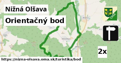 Orientačný bod, Nižná Olšava