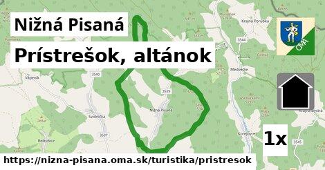 prístrešok, altánok v Nižná Pisaná