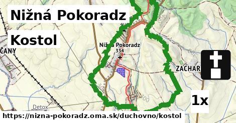 Kostol, Nižná Pokoradz