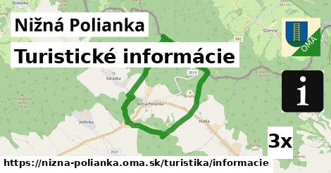 Turistické informácie, Nižná Polianka