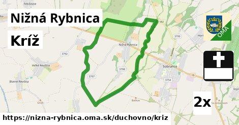 Kríž, Nižná Rybnica