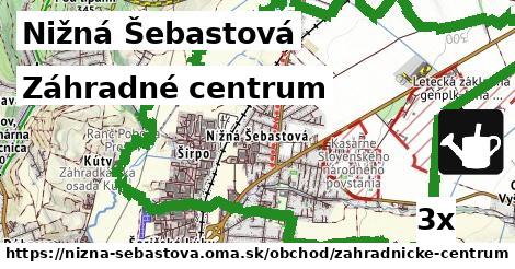 záhradné centrum v Nižná Šebastová