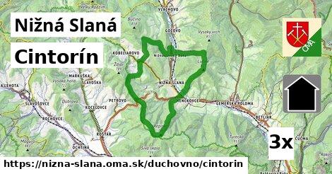Cintorín, Nižná Slaná