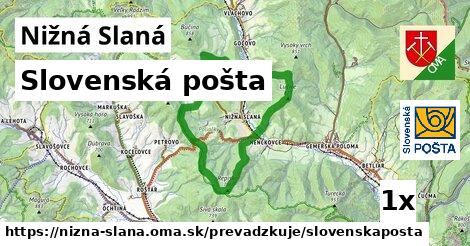 Slovenská pošta, Nižná Slaná