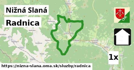 Radnica, Nižná Slaná