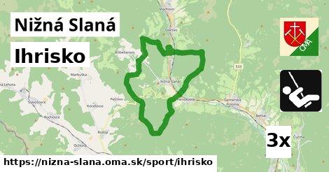 Ihrisko, Nižná Slaná